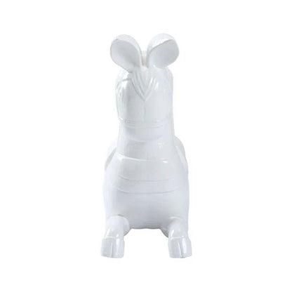 Majestic Horse Ceramic Made Sculpture - LOOMLAN - Chelsea House - Statues & Sculptures