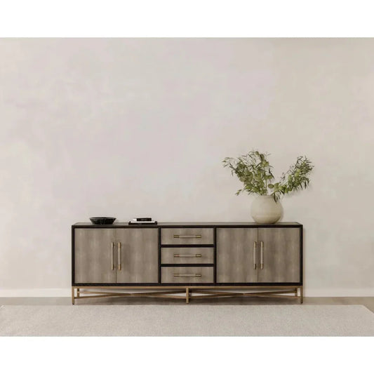 Mako Wood Grey Sideboard - LOOMLAN - Moe's Home - Sideboards