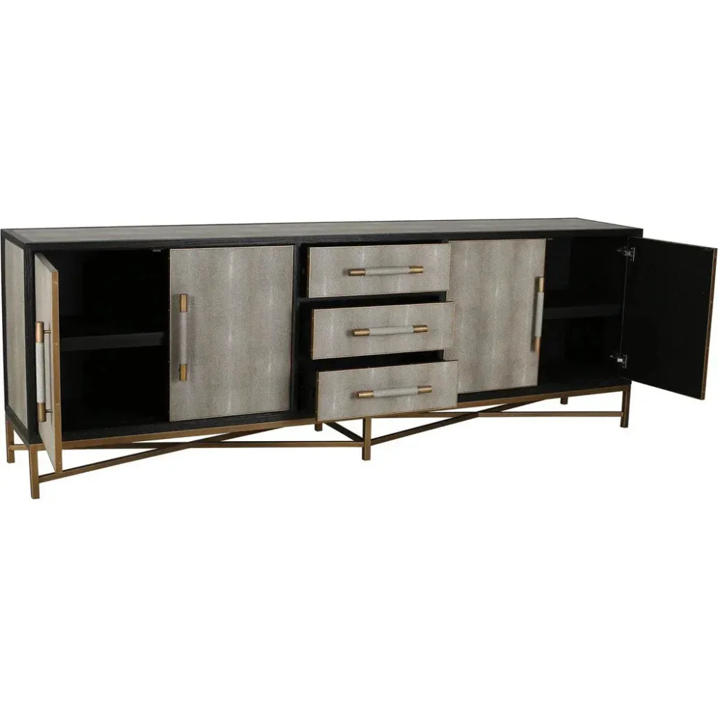 Mako Wood Grey Sideboard - LOOMLAN - Moe's Home - Sideboards
