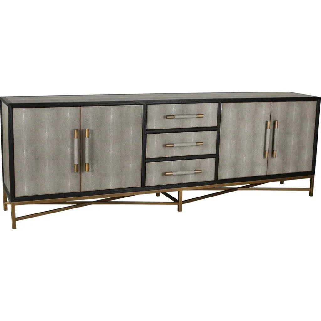 Mako Wood Grey Sideboard - LOOMLAN - Moe's Home - Sideboards
