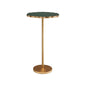 Malachite Green Lacquer Top Side Table - LOOMLAN - Chelsea House - Side Tables