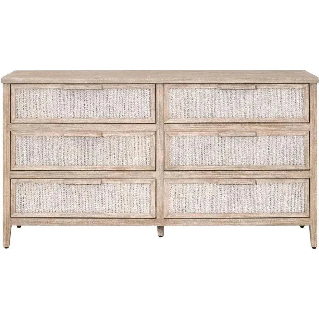 Malay 6 - Drawer Double Dresser - LOOMLAN - Essentials For Living - Dressers
