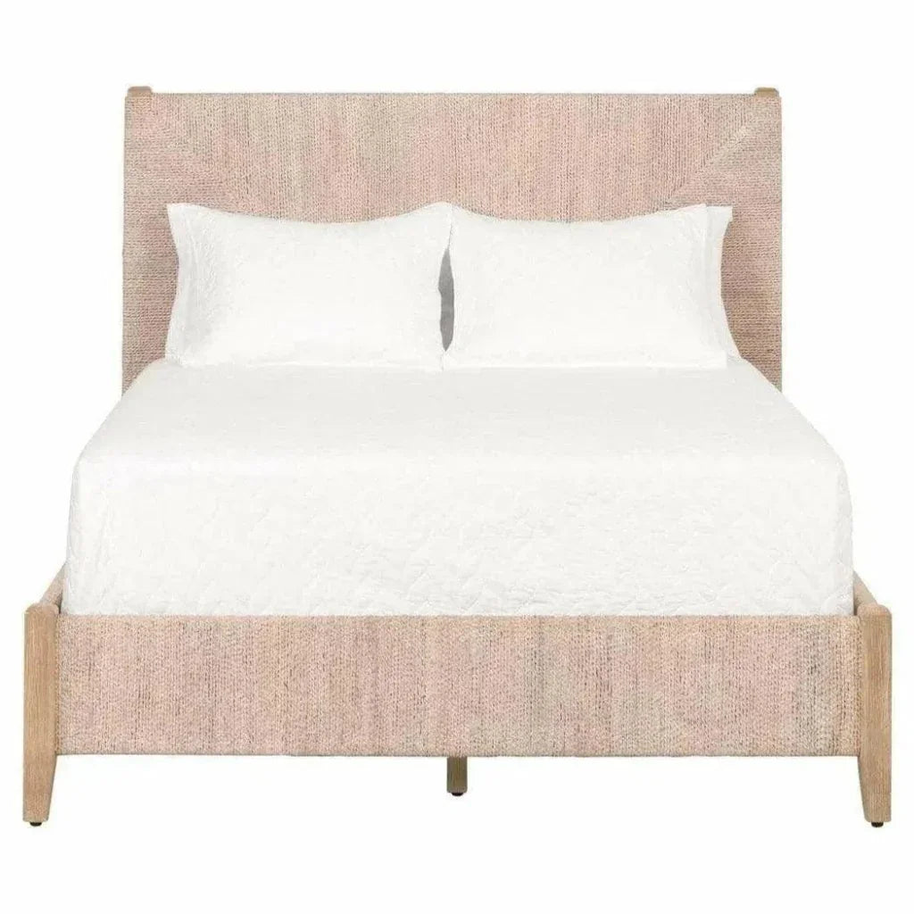 Malay White Low Profile Bed Frame - LOOMLAN - Essentials For Living - Beds