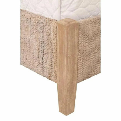 Malay White Low Profile Bed Frame - LOOMLAN - Essentials For Living - Beds