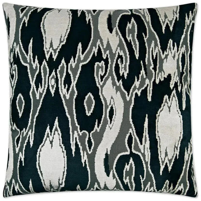 Maldives Domino Black Throw Pillow Insert - LOOMLAN - D.V. Kap - Throw Pillows