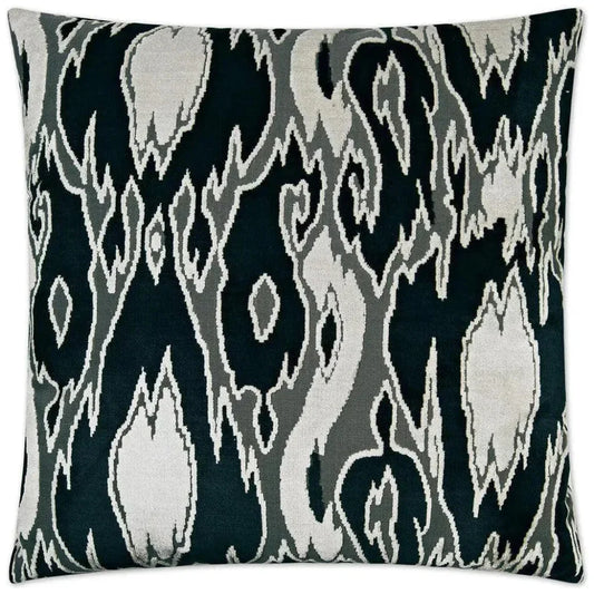 Maldives Domino Black Throw Pillow Insert - LOOMLAN - D.V. Kap - Throw Pillows