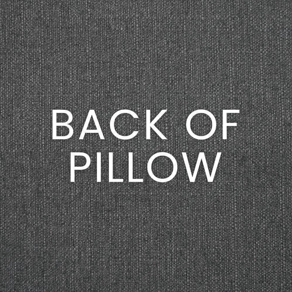 Maldon Ebony Abstract Black Large Throw Pillow Insert - LOOMLAN - D.V. Kap - Throw Pillows