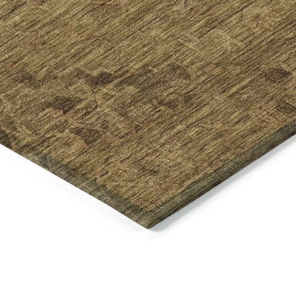 Malia Brown Washable Indoor-Outdoor Rug-Outdoor Rugs-LOOMLAN Rugs-LOOMLAN