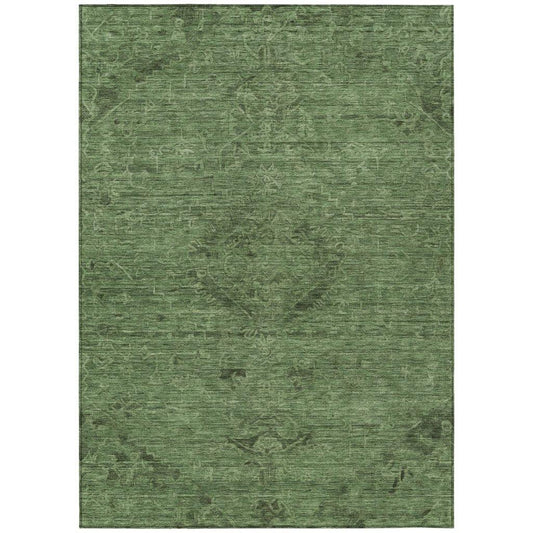 Malia Fern Washable Indoor-Outdoor Rug-Outdoor Rugs-LOOMLAN Rugs-2'6" x 3'10"-LOOMLAN