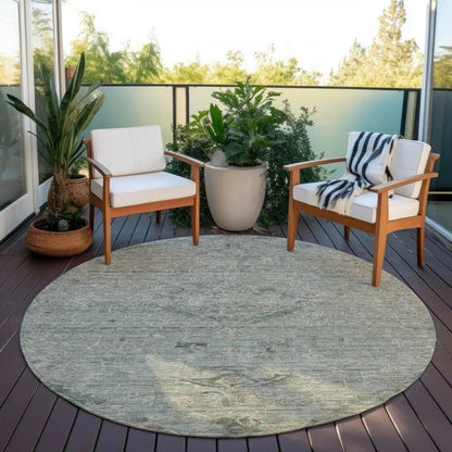 Malia Green Washable Indoor-Outdoor Rug-Outdoor Rugs-LOOMLAN Rugs-LOOMLAN