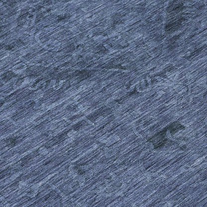 Malia Navy Washable Indoor-Outdoor Rug-Outdoor Rugs-LOOMLAN Rugs-LOOMLAN