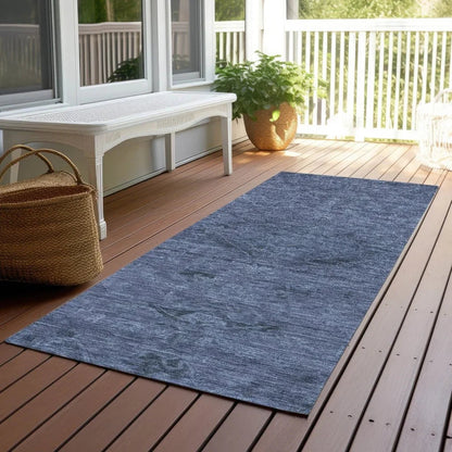 Malia Navy Washable Indoor-Outdoor Rug-Outdoor Rugs-LOOMLAN Rugs-LOOMLAN