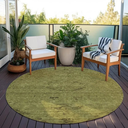 Malia Olive Washable Indoor-Outdoor Rug-Outdoor Rugs-LOOMLAN Rugs-LOOMLAN