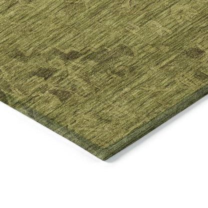 Malia Olive Washable Indoor-Outdoor Rug-Outdoor Rugs-LOOMLAN Rugs-LOOMLAN