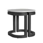 Malibu Aluminum Framed Outdoor End Table - LOOMLAN - Sunset West - Outdoor Side Tables