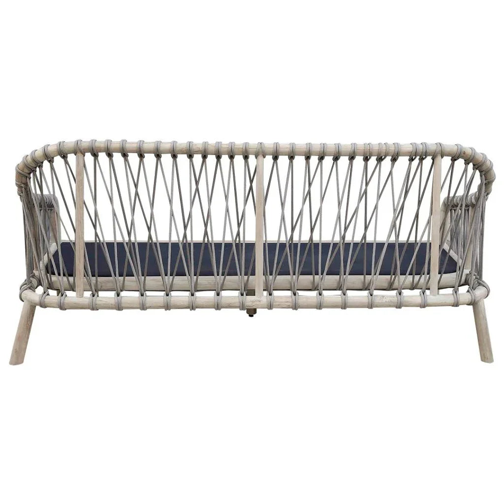 Malibu Wood Framed Patio Sofa - LOOMLAN - Artesia - Outdoor Sofas & Loveseats