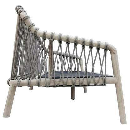 Malibu Wood Framed Patio Sofa - LOOMLAN - Artesia - Outdoor Sofas & Loveseats