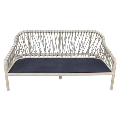 Malibu Wood Framed Patio Sofa - LOOMLAN - Artesia - Outdoor Sofas & Loveseats