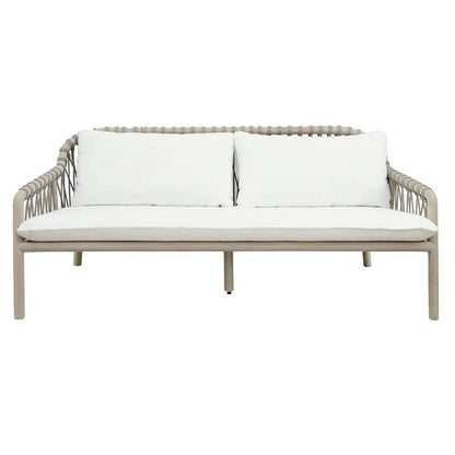 Malibu Wood Framed Patio Sofa - LOOMLAN - Artesia - Outdoor Sofas & Loveseats