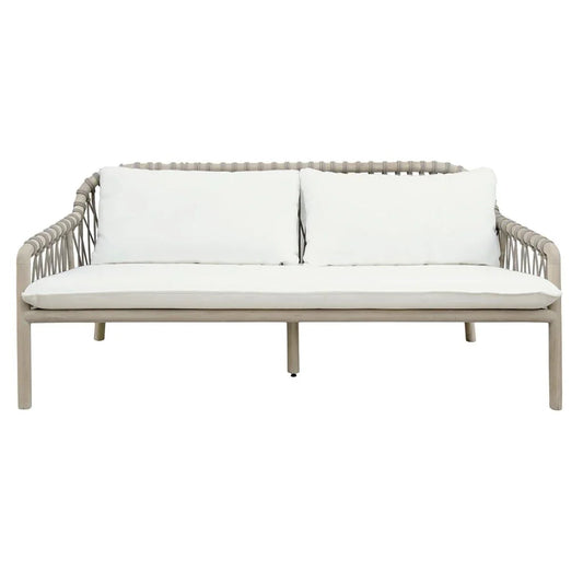 Malibu Wood Framed Patio Sofa - LOOMLAN - Artesia - Outdoor Sofas & Loveseats