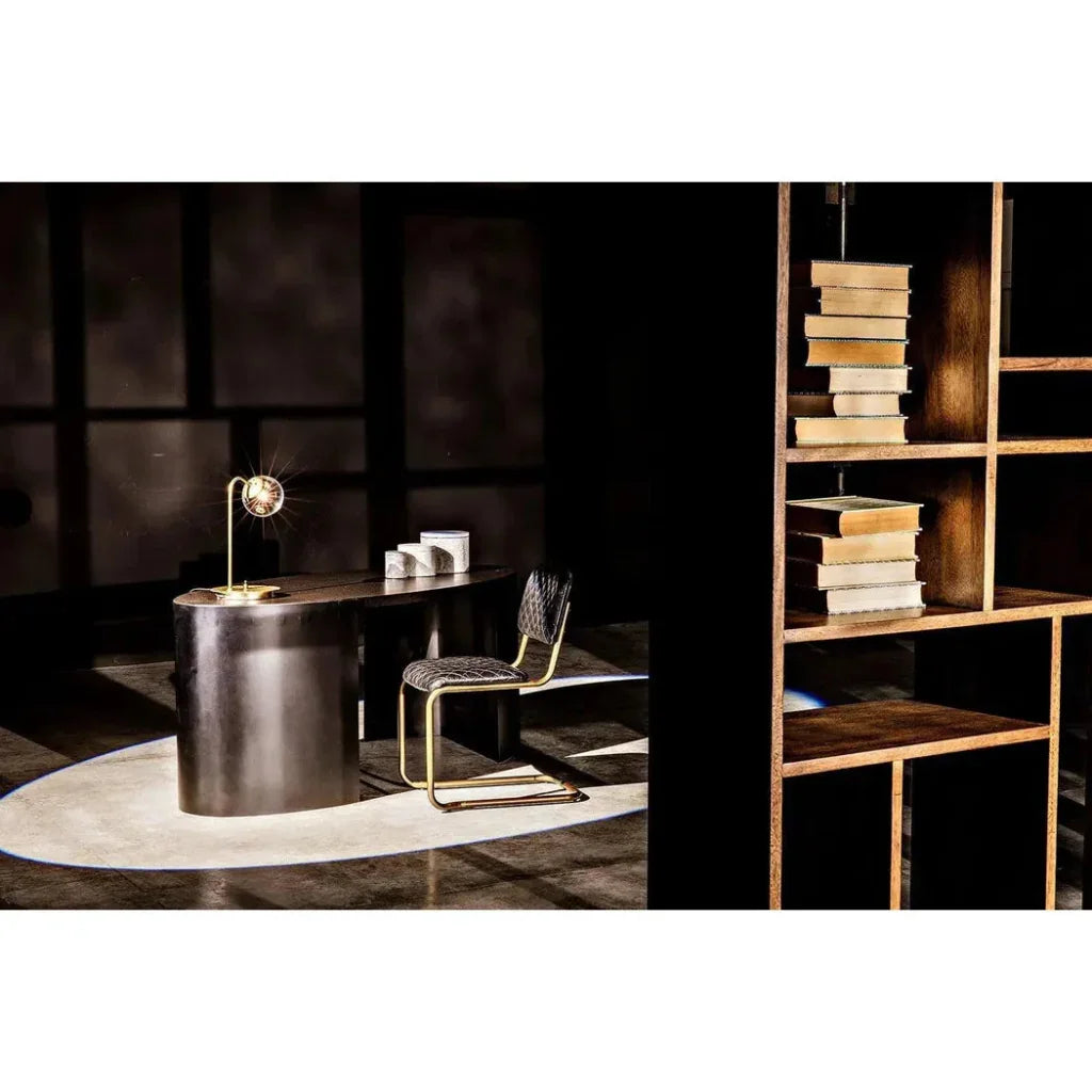 Malic Natural Wood Vertical Shelf-Etageres-Noir-LOOMLAN