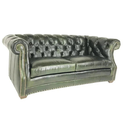 Mallard Made America Leather Sofa - Custom Benchmade - LOOMLAN - Uptown Sebastian - Sofas & Loveseats