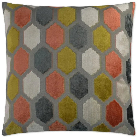 Mallorca Sorbet Multi Color Throw Pillow Insert - LOOMLAN - D.V. Kap - Throw Pillows