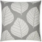 Mamie Floral Grey Large Throw Pillow Insert - LOOMLAN - D.V. Kap - Throw Pillows