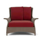 Mandalay Chair & a Half Premium Wicker Furniture-Outdoor Lounge Chairs-Lloyd Flanders-LOOMLAN