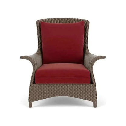 Mandalay Lounge Chair Premium Wicker Furniture-Outdoor Lounge Chairs-Lloyd Flanders-LOOMLAN