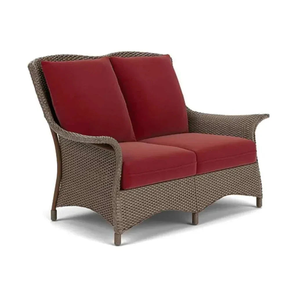 Mandalay Loveseat Premium Wicker Furniture - LOOMLAN - Lloyd Flanders - Outdoor Sofas & Loveseats