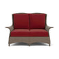 Mandalay Loveseat Premium Wicker Furniture - LOOMLAN - Lloyd Flanders - Outdoor Sofas & Loveseats