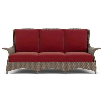 Mandalay Sofa Premium Wicker Furniture Lloyd Flanders - LOOMLAN - Lloyd Flanders - Outdoor Sofas & Loveseats
