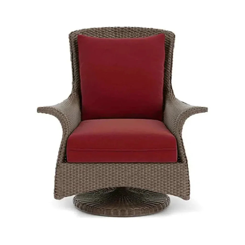 Mandalay Swivel Rocker Lounge Chair-Outdoor Lounge Chairs-Lloyd Flanders-LOOMLAN