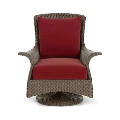 Mandalay Swivel Rocker Lounge Chair-Outdoor Lounge Chairs-Lloyd Flanders-LOOMLAN