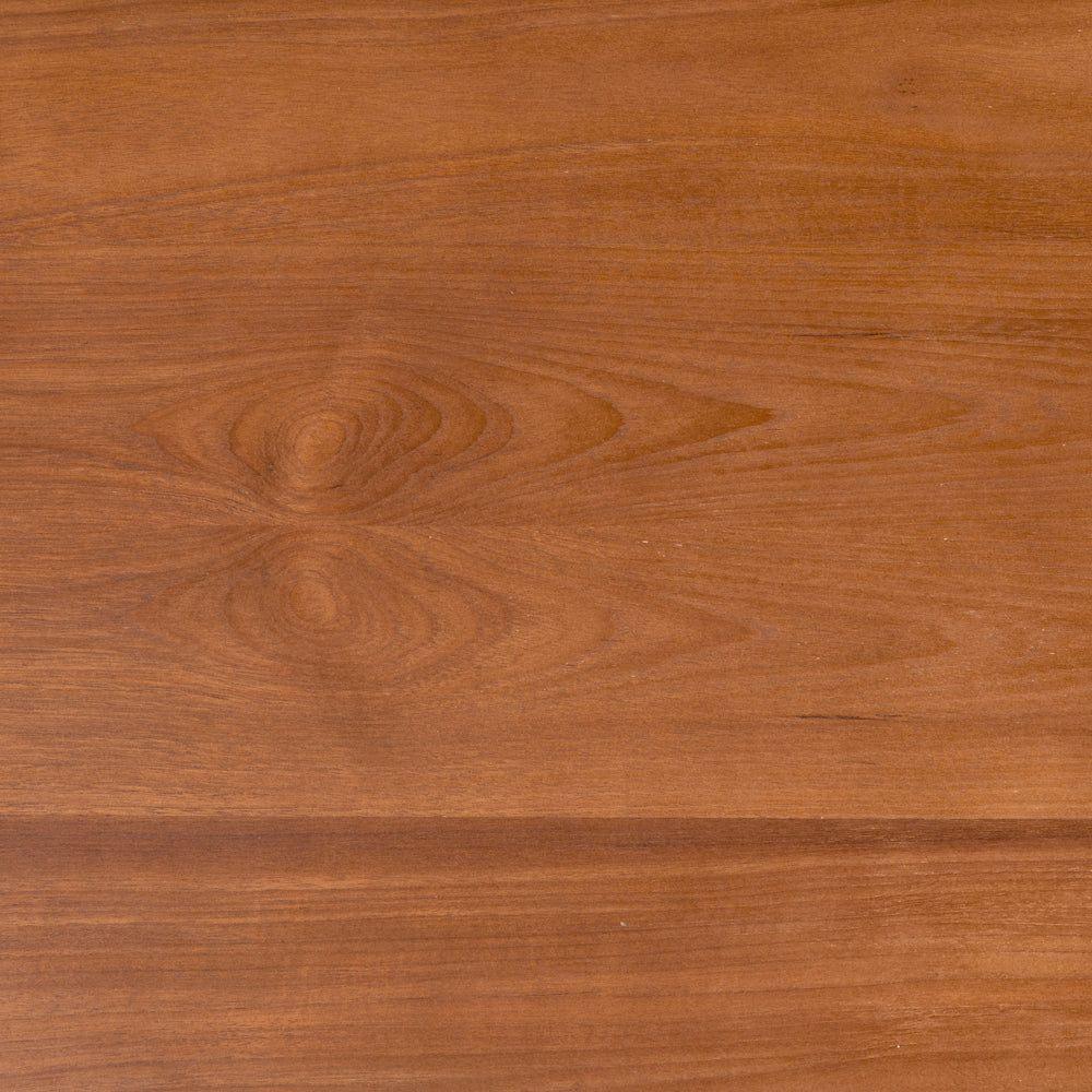 Mandrake Premium Teak Wood Made Desk-Home Office Desks-Noir-LOOMLAN