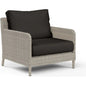 Manhattan Sunbrella Outdoor Club Chair-Outdoor Accent Chairs-Sunset West-Spectrum Carbon-LOOMLAN