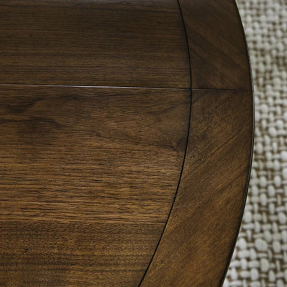 Manhattan Wooden Round Dining Table-Dining Tables-Palmetto Home-LOOMLAN