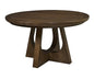Manhattan Wooden Round Dining Table-Dining Tables-Palmetto Home-LOOMLAN