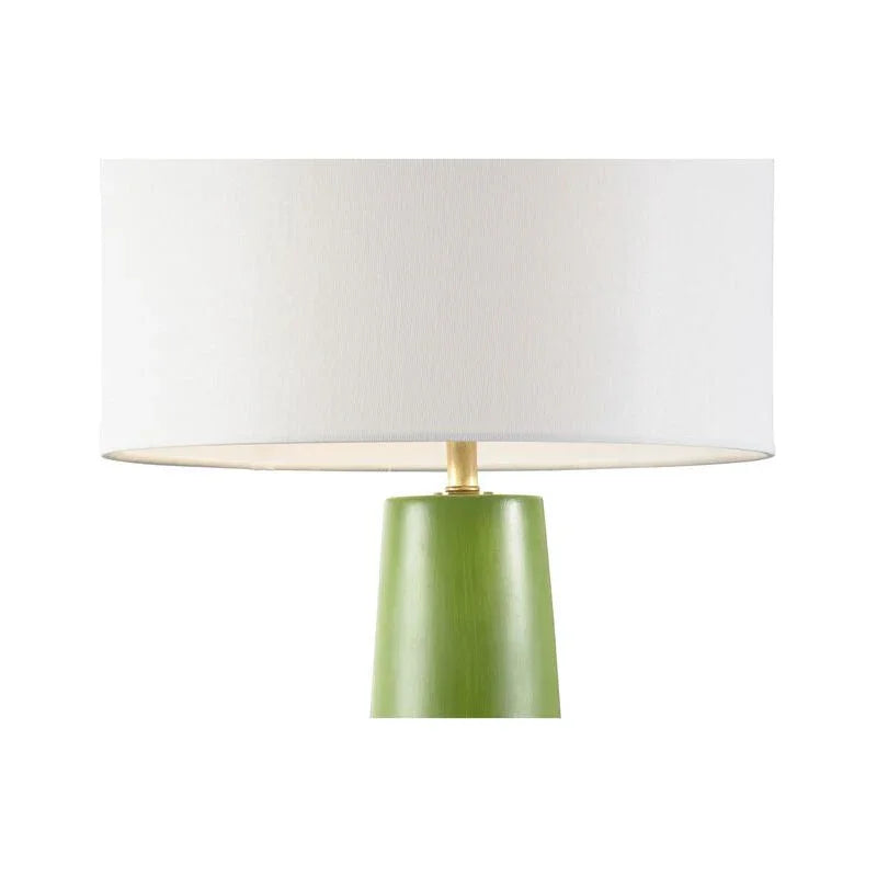 Manila Palm Ceramic Made Table Lamp - LOOMLAN - Wildwood - Table Lamps