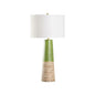 Manila Palm Ceramic Made Table Lamp - LOOMLAN - Wildwood - Table Lamps