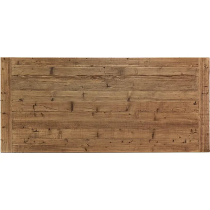 Manor House Trestle Wooden Rectangular Table - LOOMLAN - Side Tables