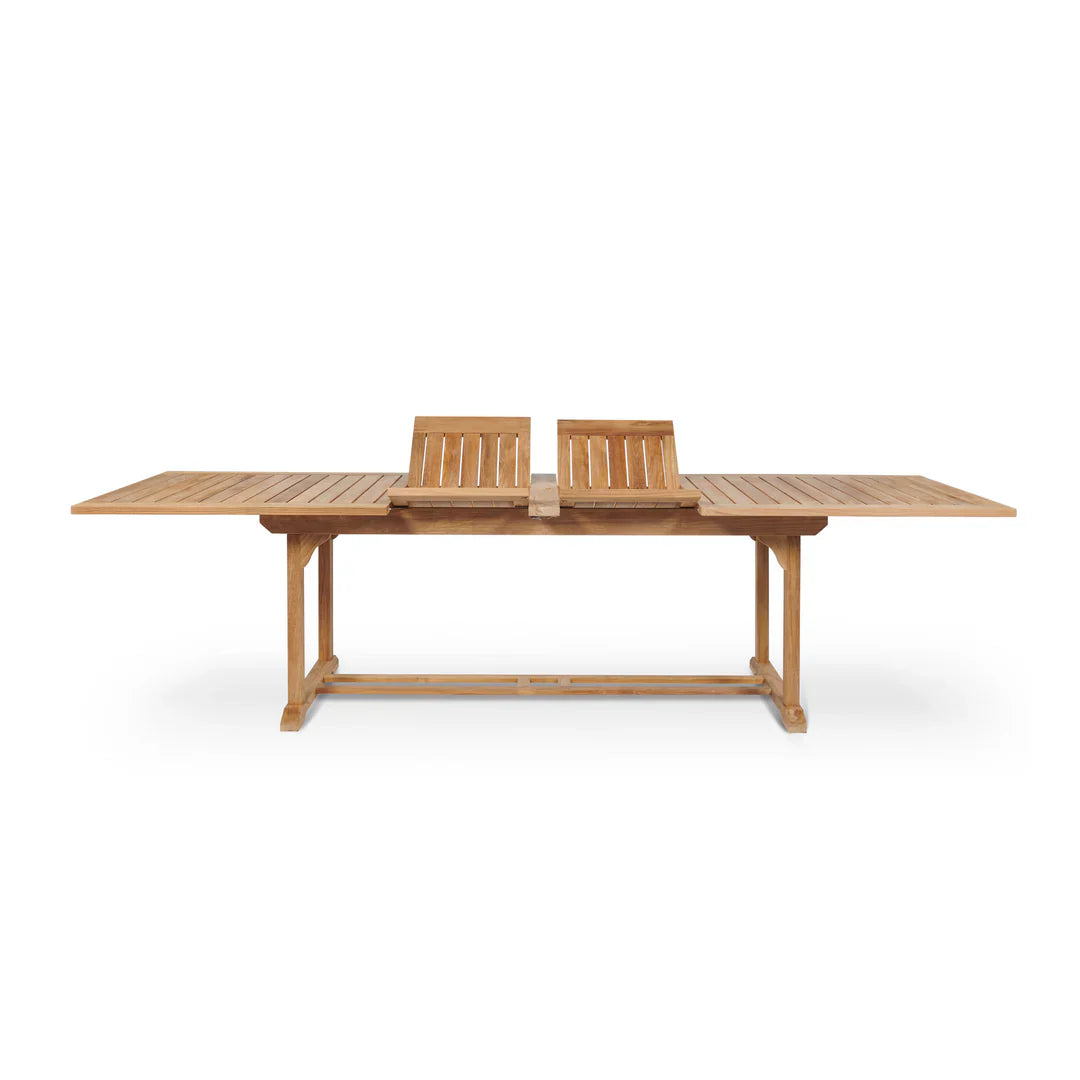 Manorhouse Teak Patio Family Dining Set 9PC