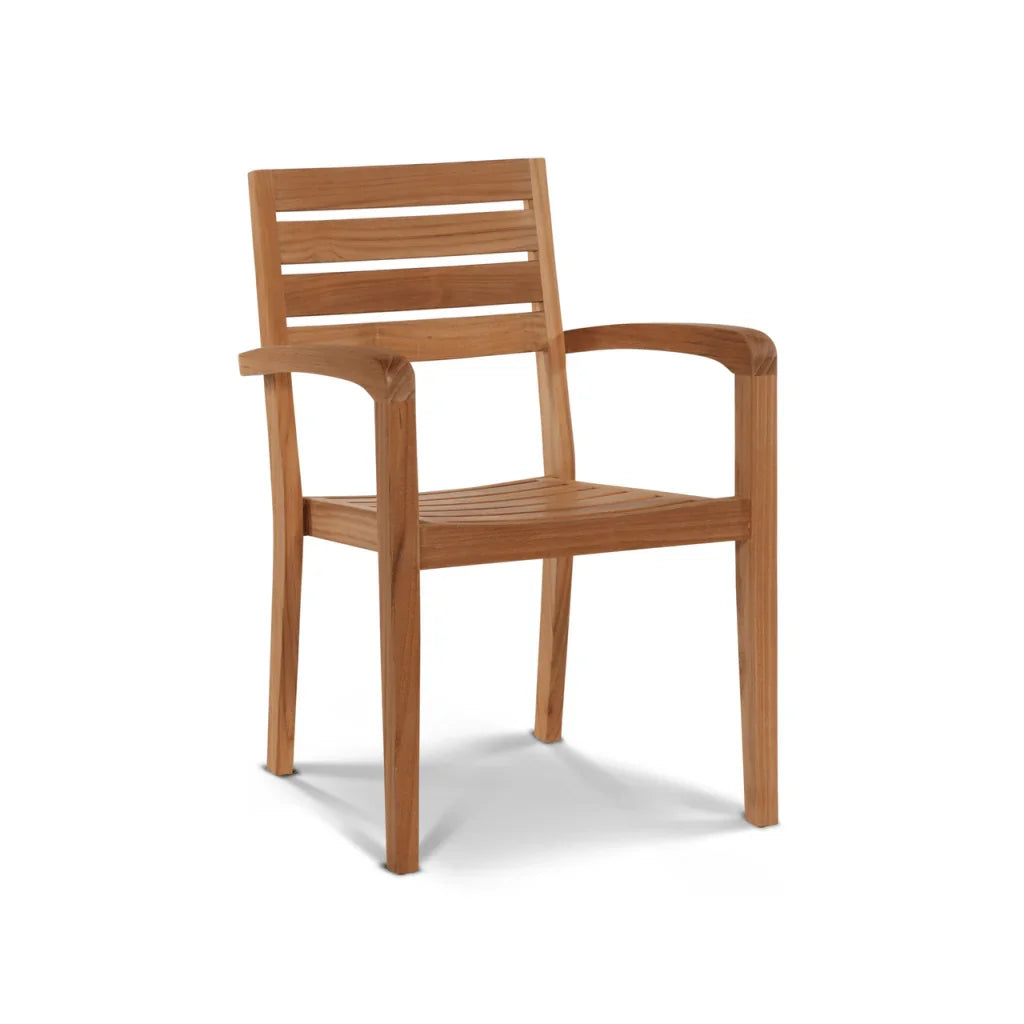 Manorhouse Teak Patio Family Dining Set 9PC-Outdoor Dining Sets-HiTeak-LOOMLAN