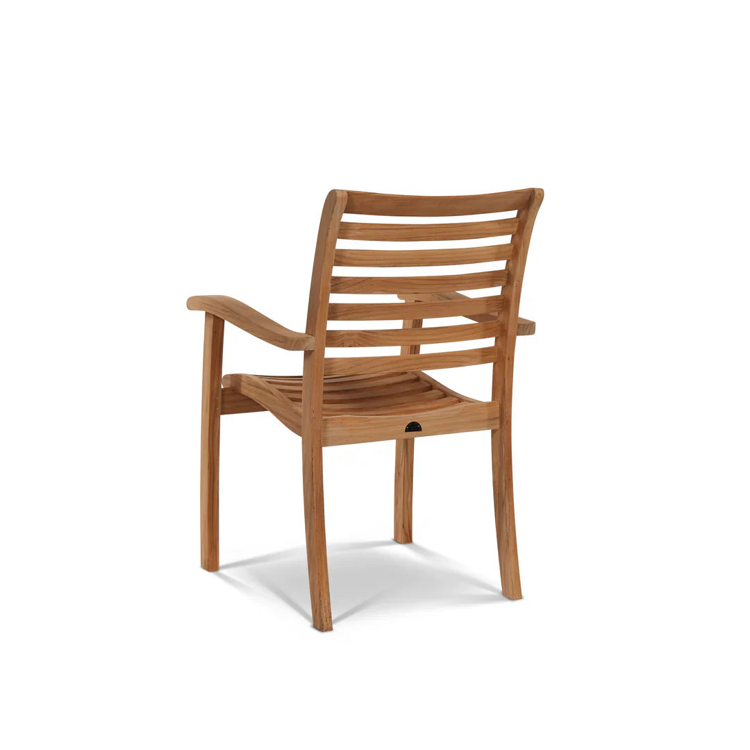 Manorhouse Teak Patio Family Dining Set 9PC