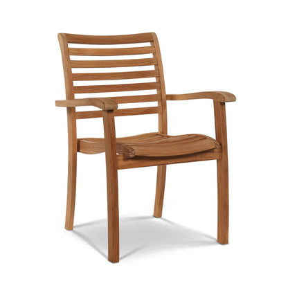 Manorhouse Teak Patio Rectangular Dining Set 7PC