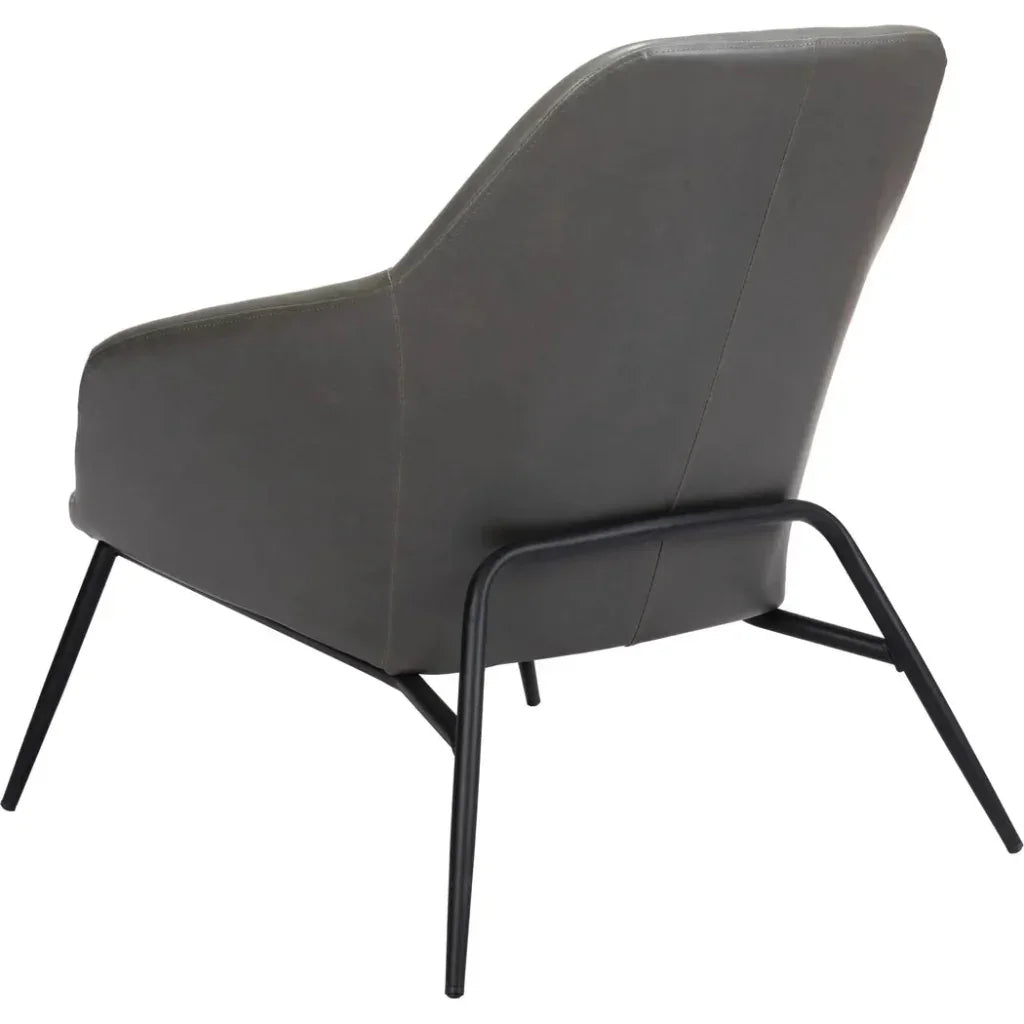 Manuel Accent Chair Gray - LOOMLAN - Zuo Modern - Accent Chairs