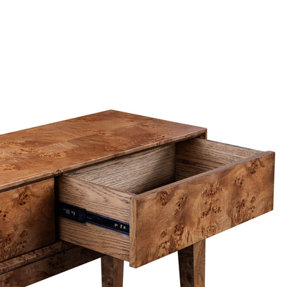 Mappa Two Drawers Wood Console Table