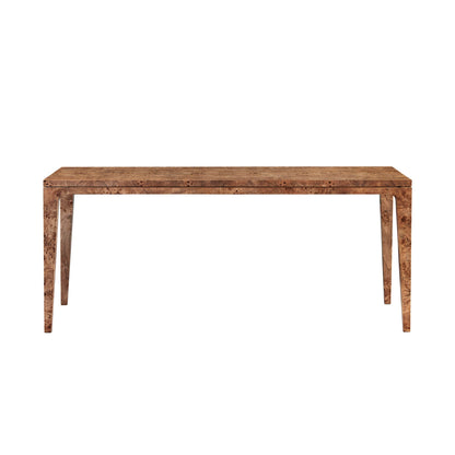 Mappa Wooden Rectangular Dining Table-Dining Tables-LH Imports-LOOMLAN