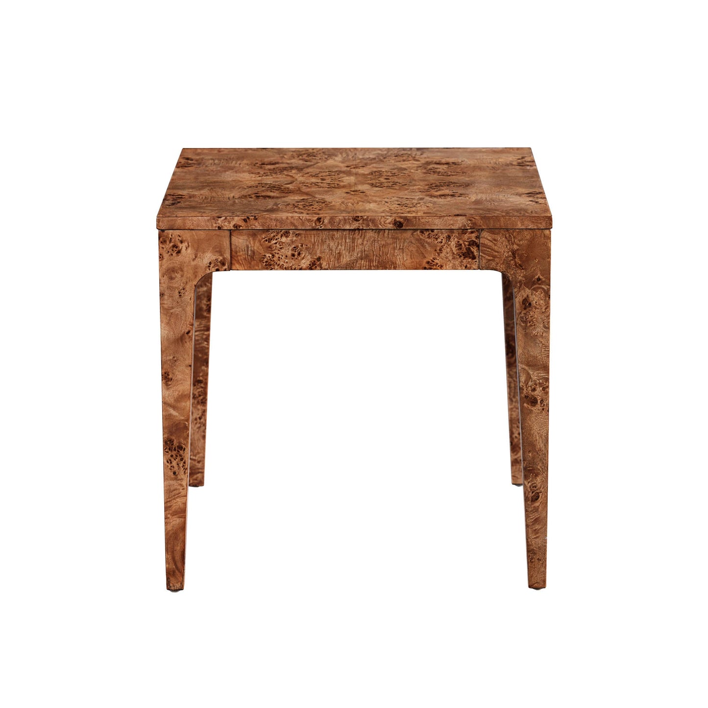 Mappa Wooden Square Side Table